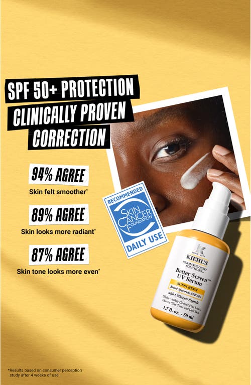 Kiehl's Since 1851 Better Screen Uv Serum In No Color