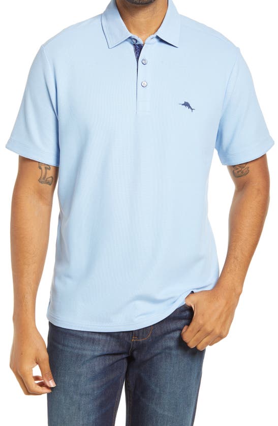TOMMY BAHAMA 5 O'CLOCK AMERICANA ISLANDZONE PIQUE PERFORMANCE POLO,ST225300