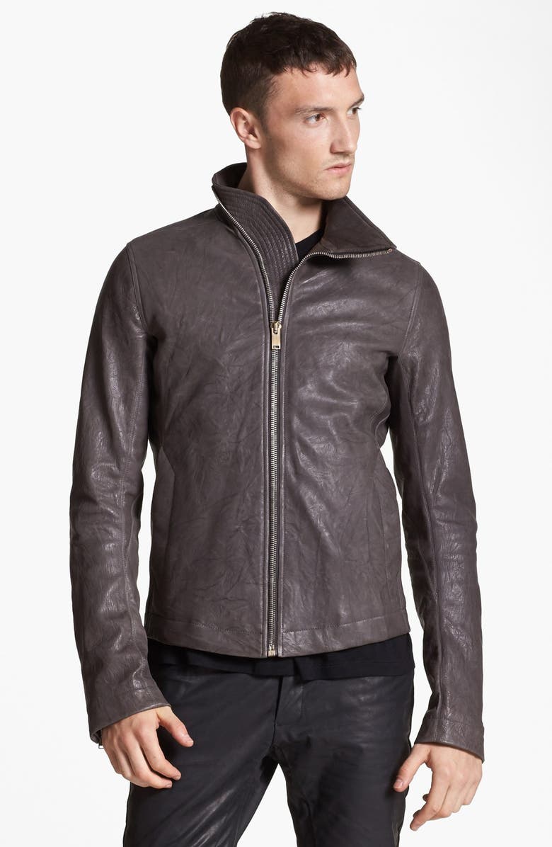 Rick Owens 'Mollino' Leather Jacket | Nordstrom