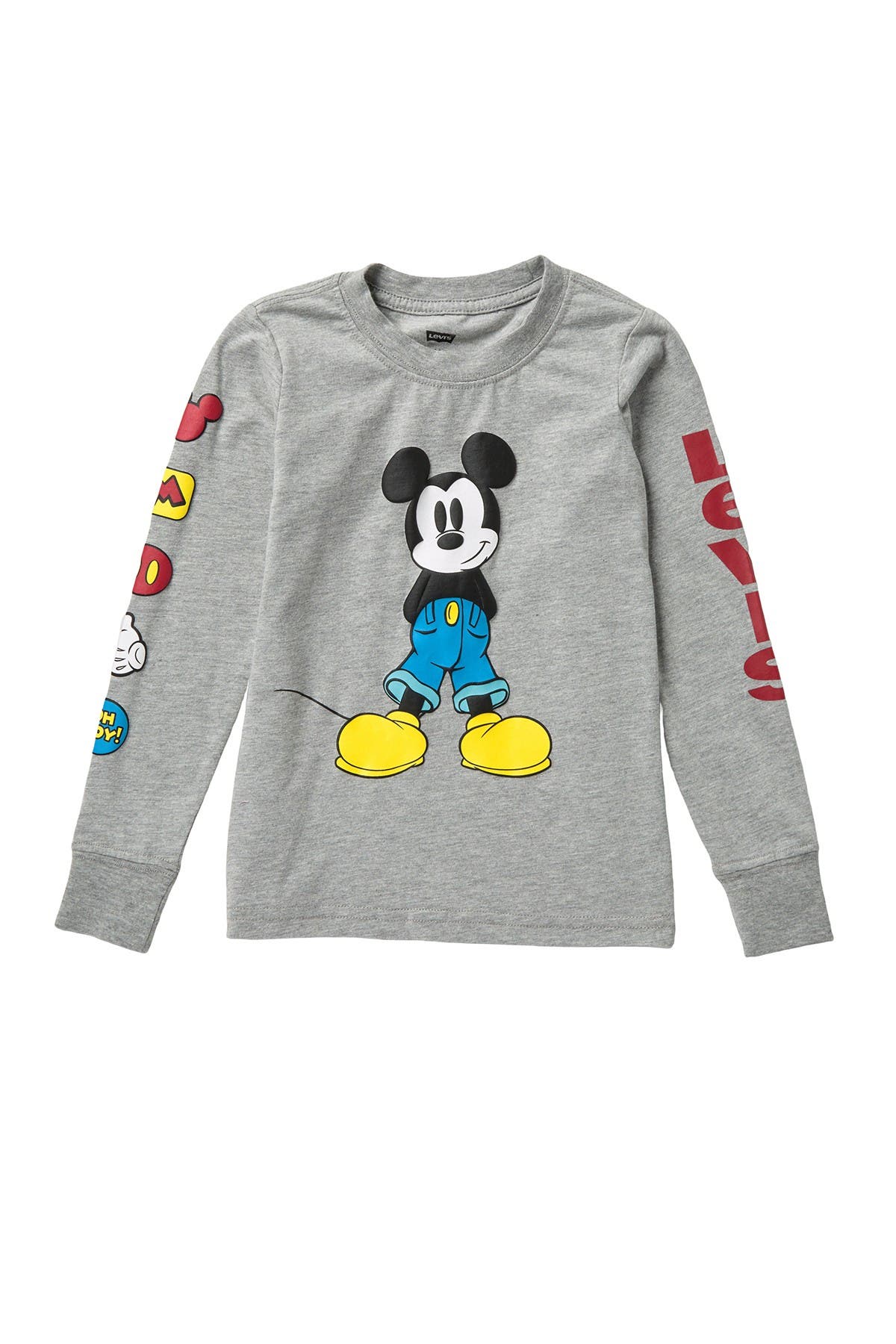 mickey mouse levi's t shirt