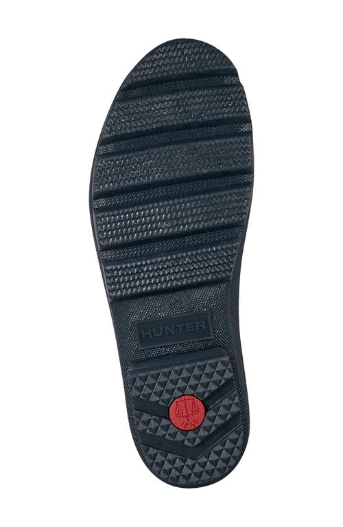 Hunter Original Waterproof Chelsea Rain Boot In Navy/navy