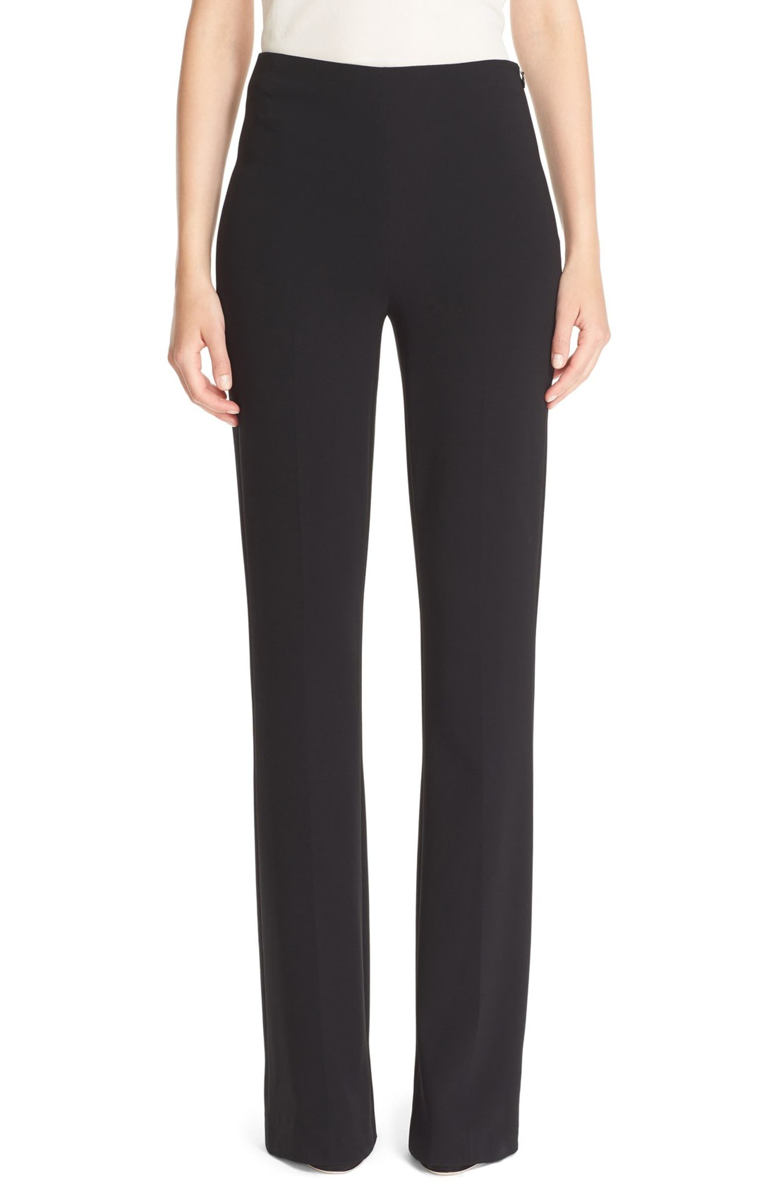 Theory 'Demitria - Admiral Crepe' Flare Leg Pants | Nordstrom