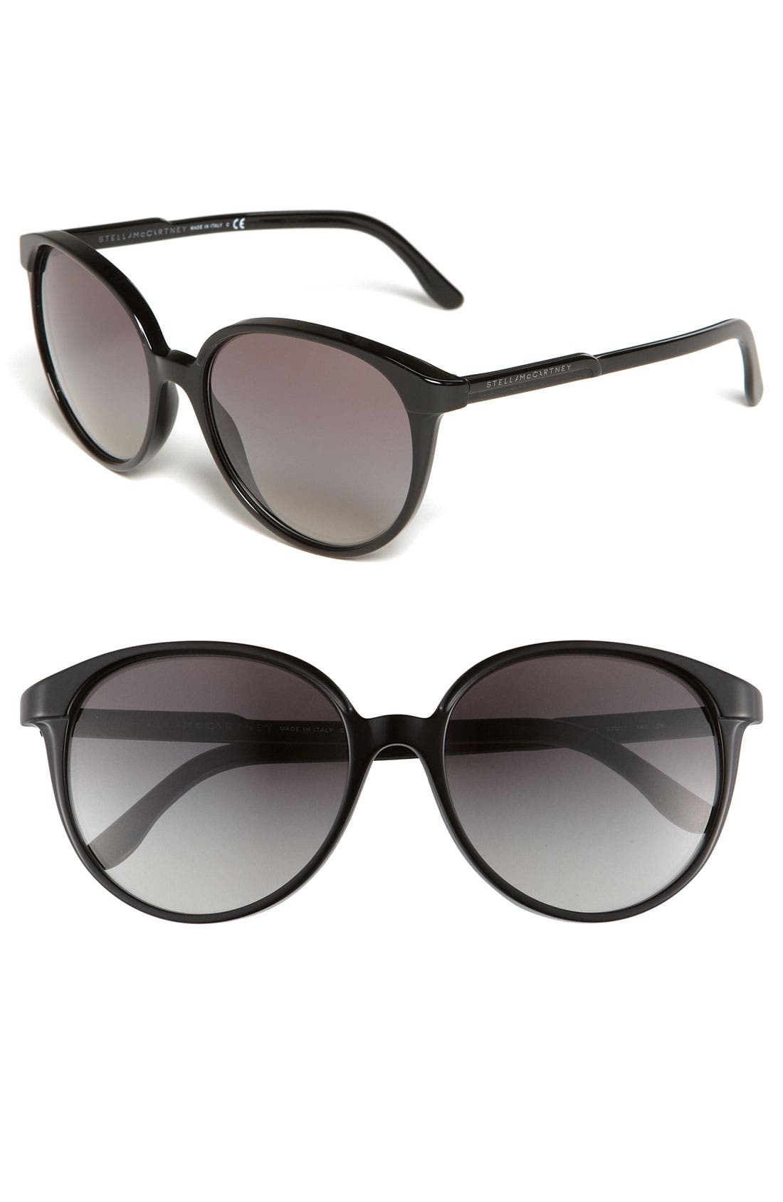 stella mccartney clear cat eye sunglasses