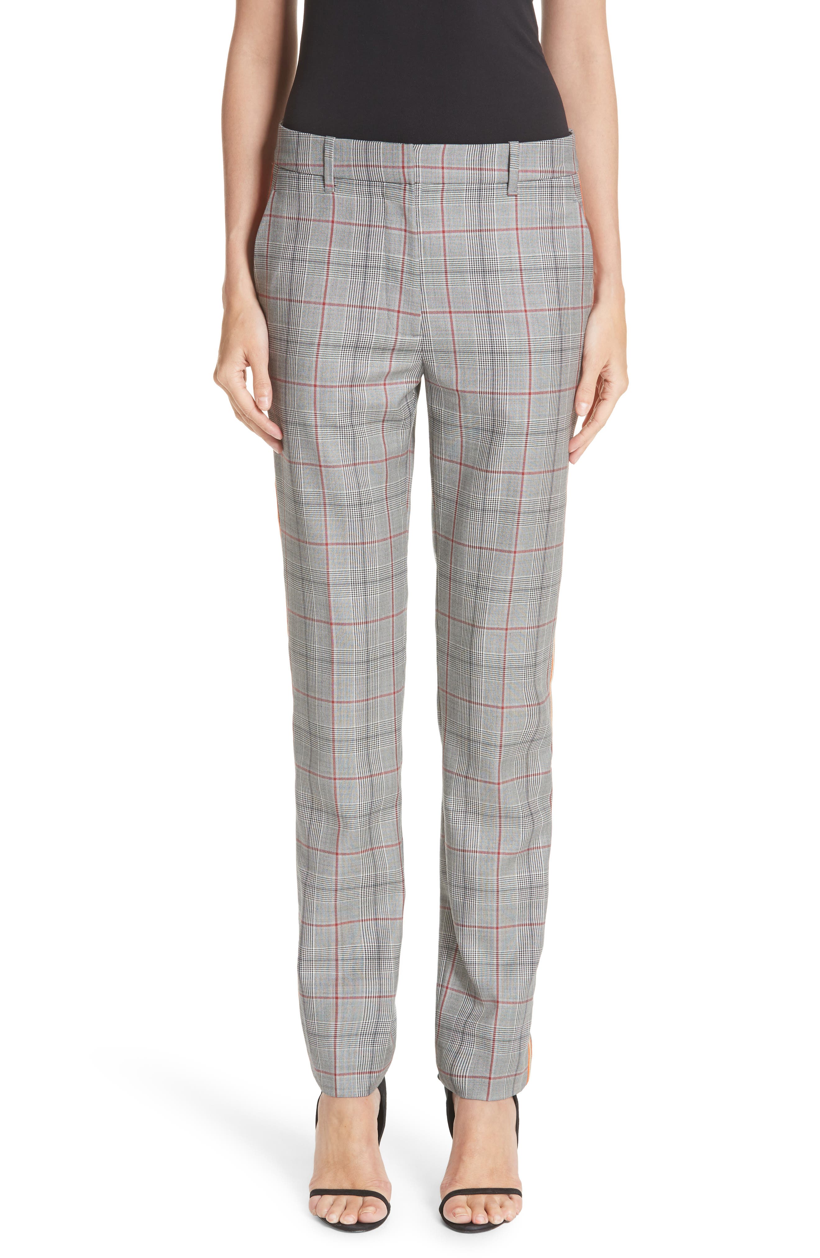 calvin klein plaid pants