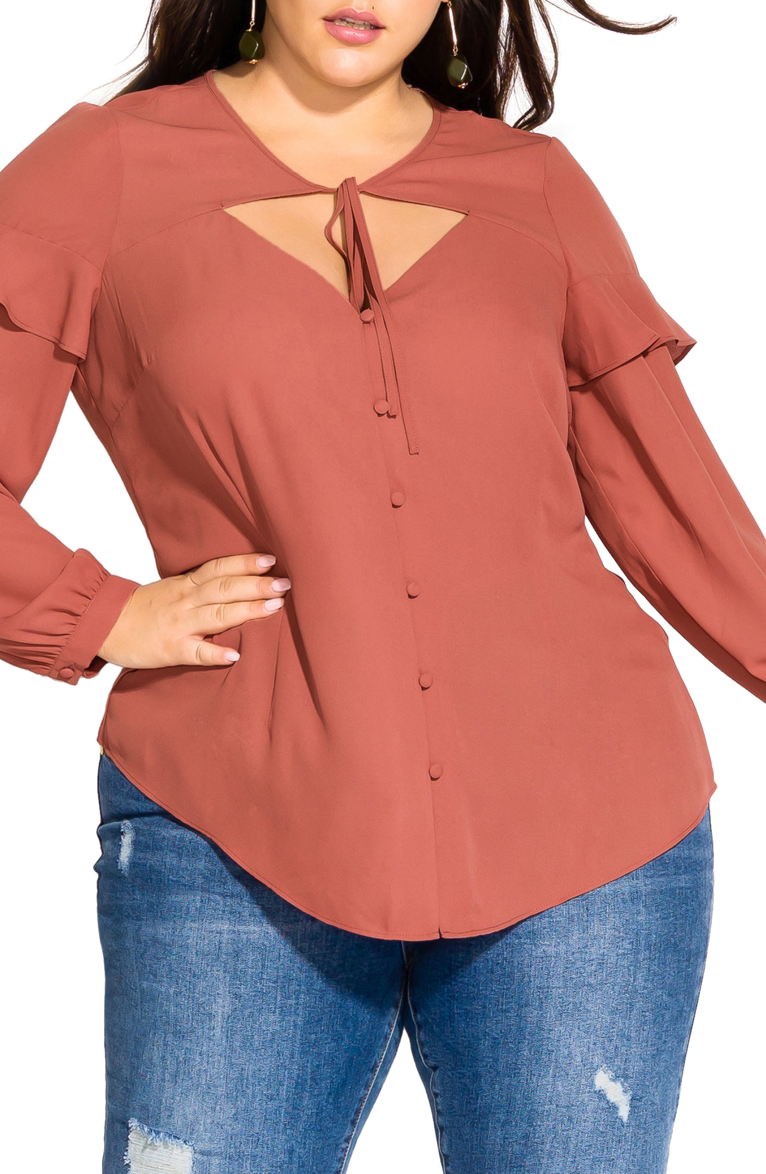 chic plus size tops