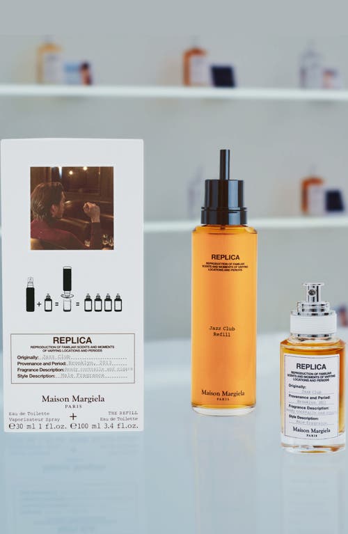 Shop Maison Margiela Replica Jazz Club Eau De Toilette & Refill 2-piece Set $245 Value In No Color