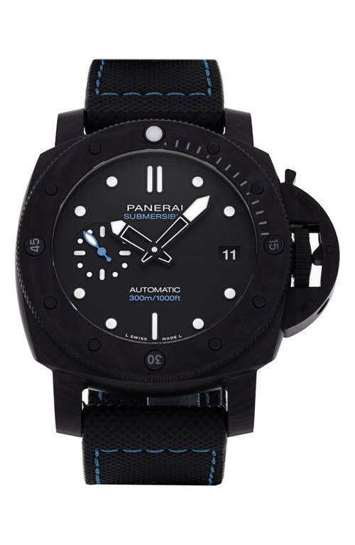 Panerai Preowned 2022 Submersible Automatic Rubber Strap Watch