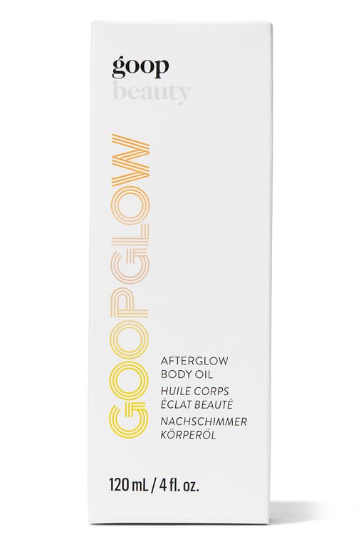 Goop Glow Afterglow Body Oil 4 oz / 120 ml In No Color