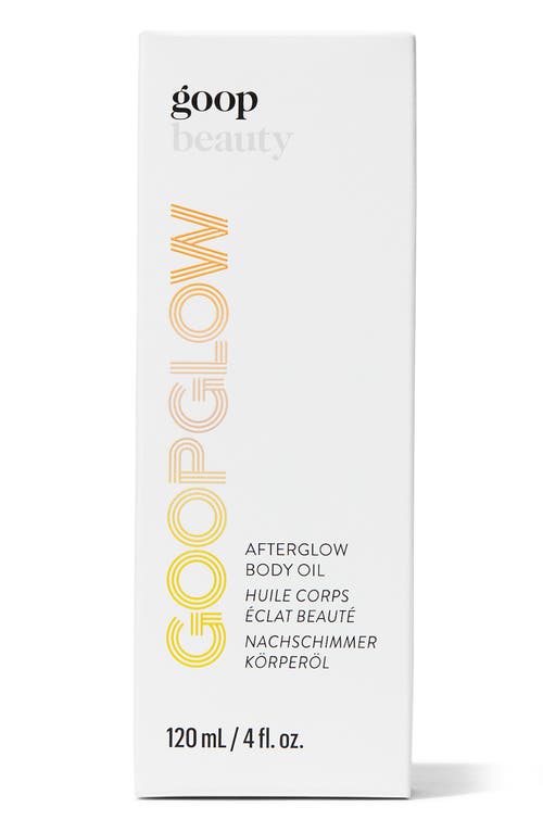 Shop Goop Afterglow Body Oil In No Color