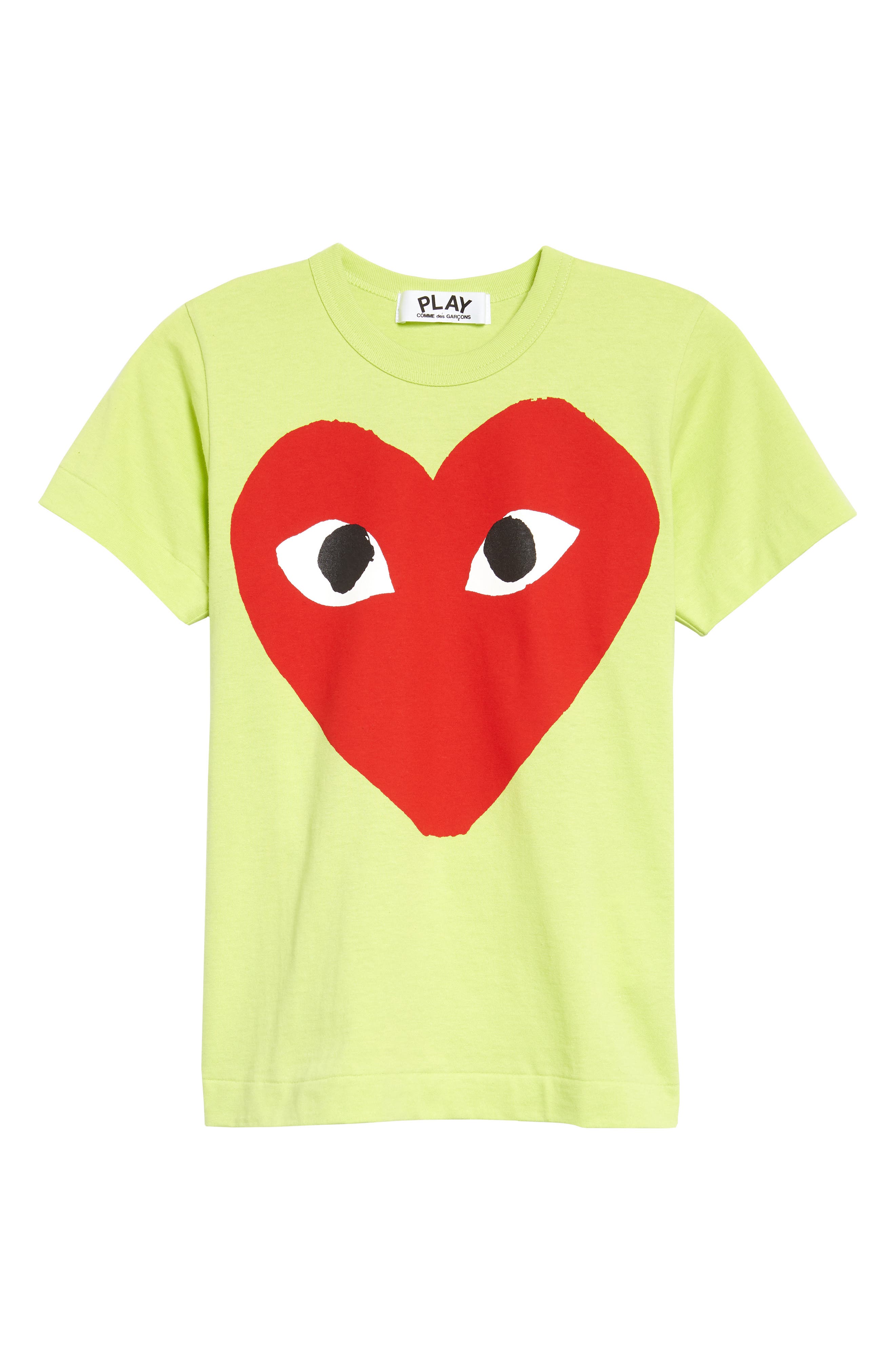 comme des garcons graphic tee