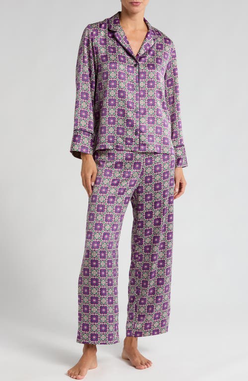 Shop Natori Mayon Pajamas In Purple