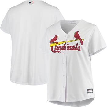PROFILE Women s White St. Louis Cardinals Plus Size Home Replica