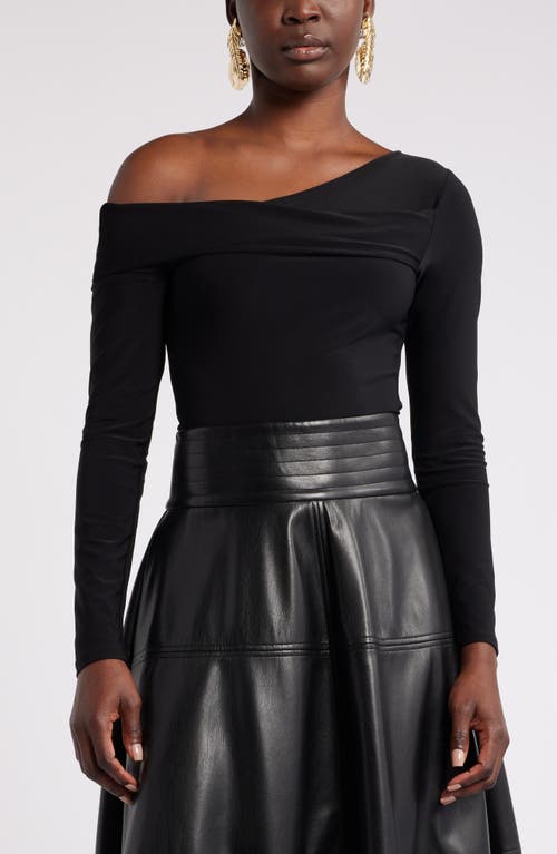 Shop Nordstrom X Harlem's Fashion Row Megan Renee Off The Shoulder Bodysuit In Black