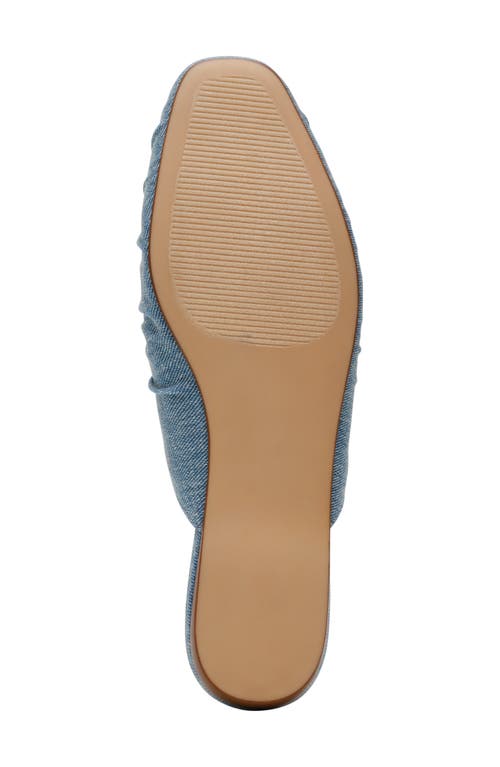 Shop Steve Madden Gisele Mary Jane Mule In Denim