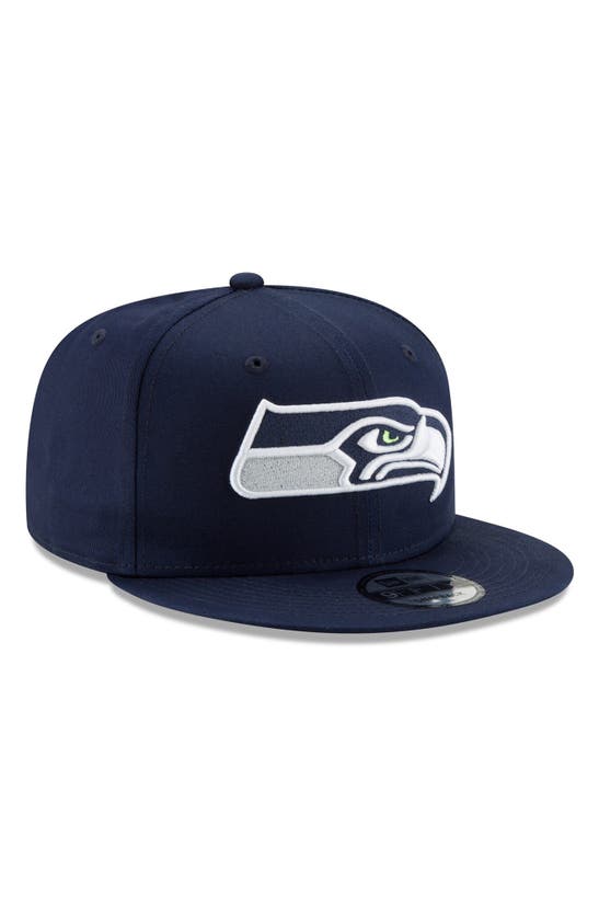 Seattle Seahawks New Era B-Dub 59FIFTY Fitted Hat - Black