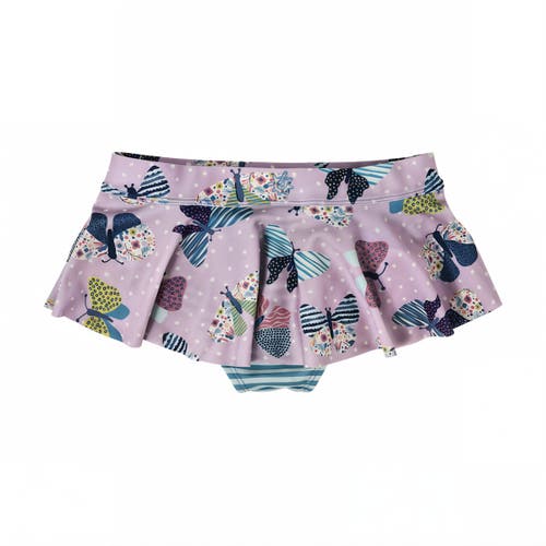 Uv Skinz 2pc Long Sleeve Sunny Swim Set In Butterfly Ballet