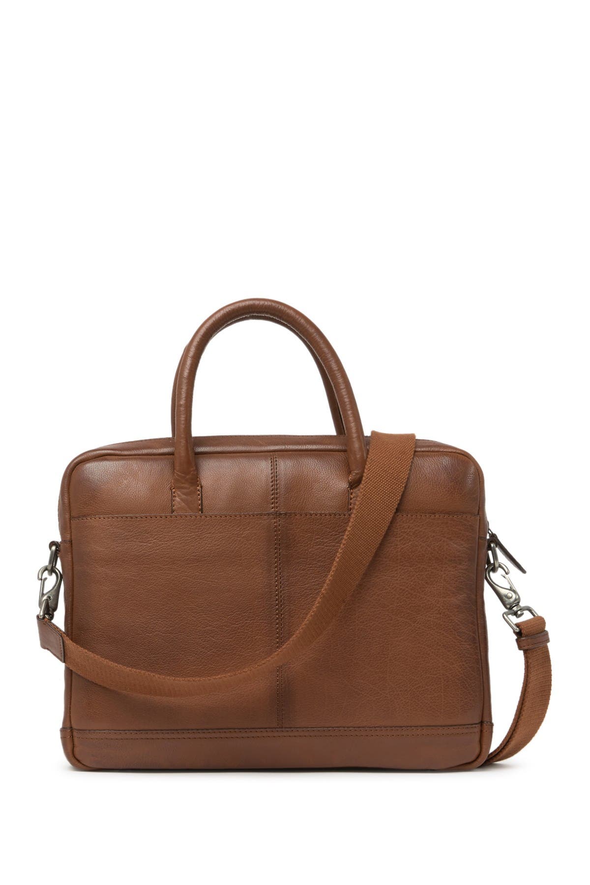 Frye Leather Briefcase In Natural