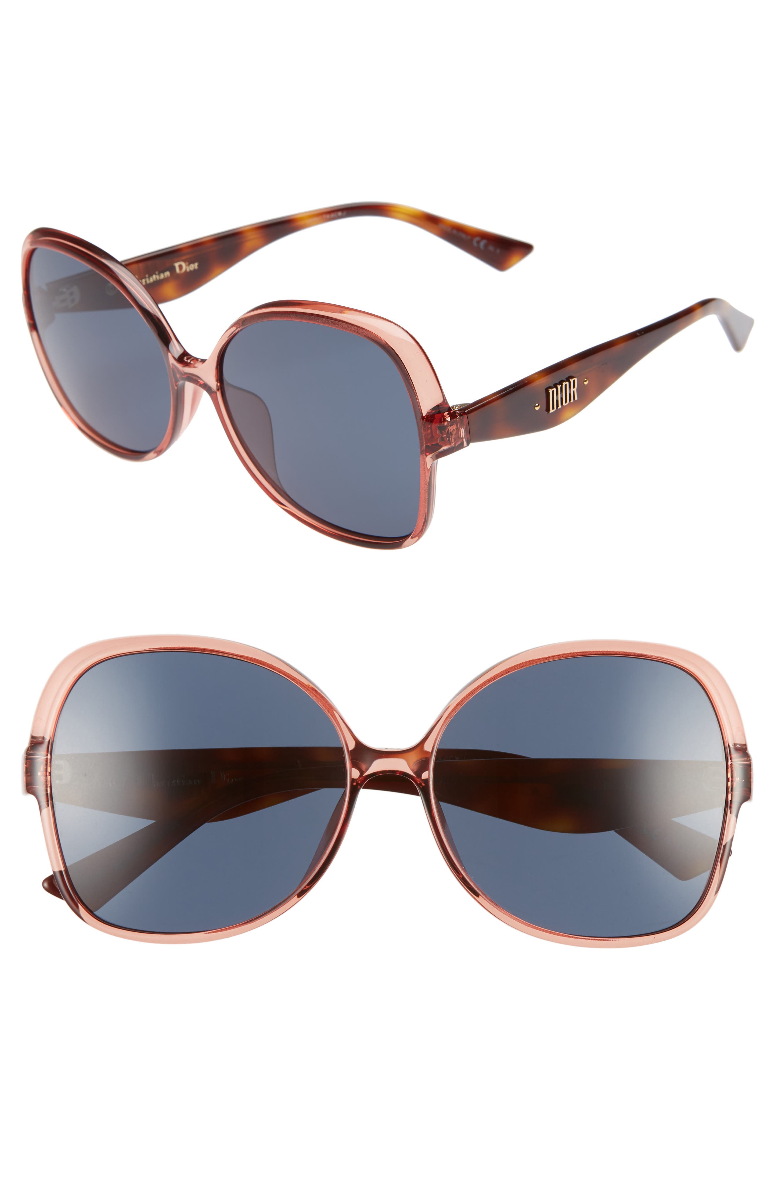 Dior Nuance F 60mm Sunglasses Nordstrom