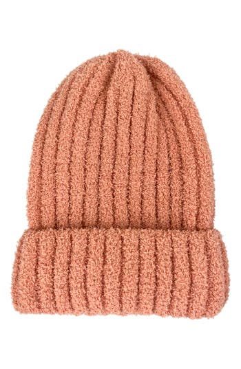 Marcus Adler Cozy Knit Beanie In Blush