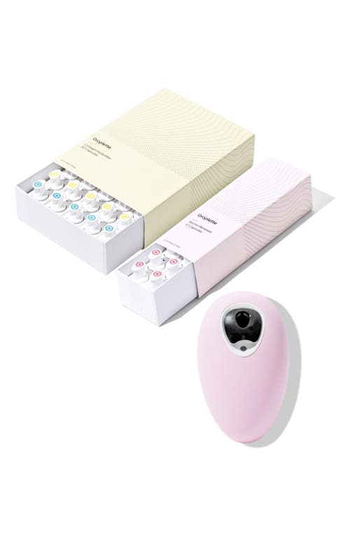 2 Device Set with Deluxe Collagen Hydrofiller & Mini Retinol Renewer $349 Value in Peony Pink