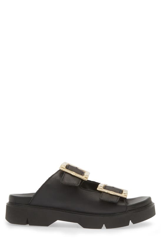 Shop The Flexx Anastasia Buckle Sandal In Black