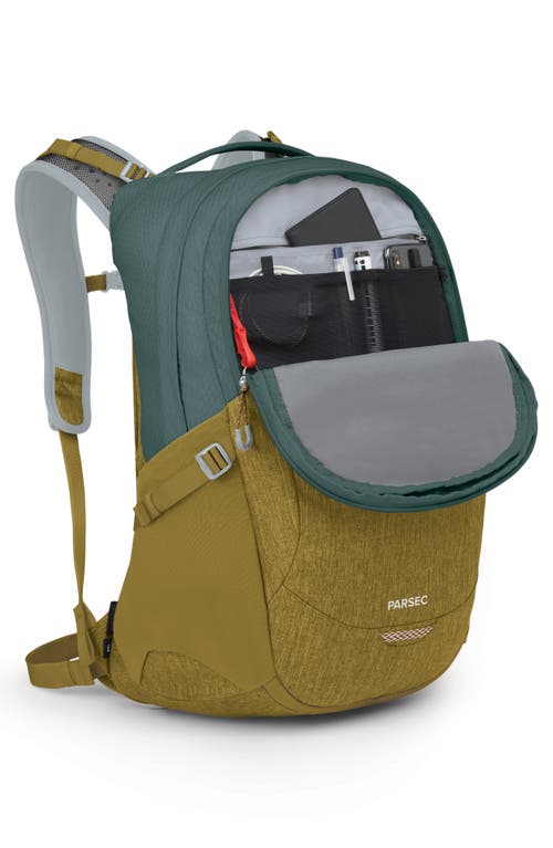 Shop Osprey Parsec 26l Backpack In Green Tunnel/brindle Brown