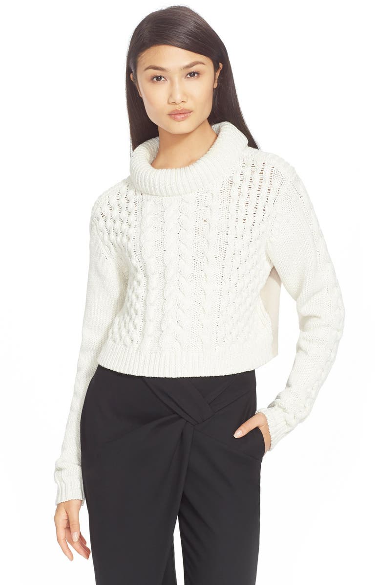 Tibi Cable Knit Sweater | Nordstrom