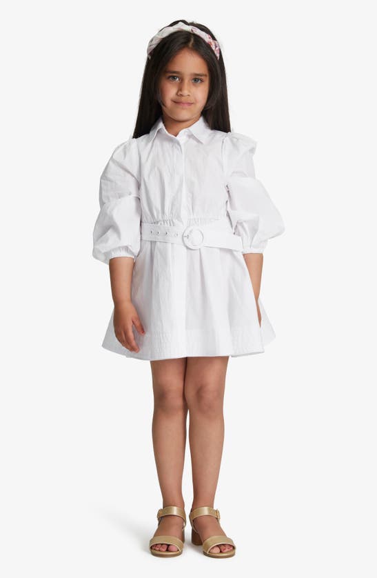 Bardot Junior Kids' Kaelie Minidress In White