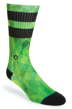 Dwyane Wade & Stance 'Fractal Stripe' Socks | Nordstrom