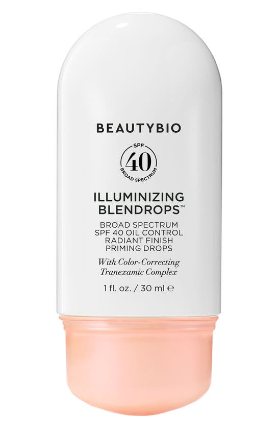 Beautybio Illuminizing Blendrops™ Broad Spectrum Spf 40 Priming Drops, 1 oz In White