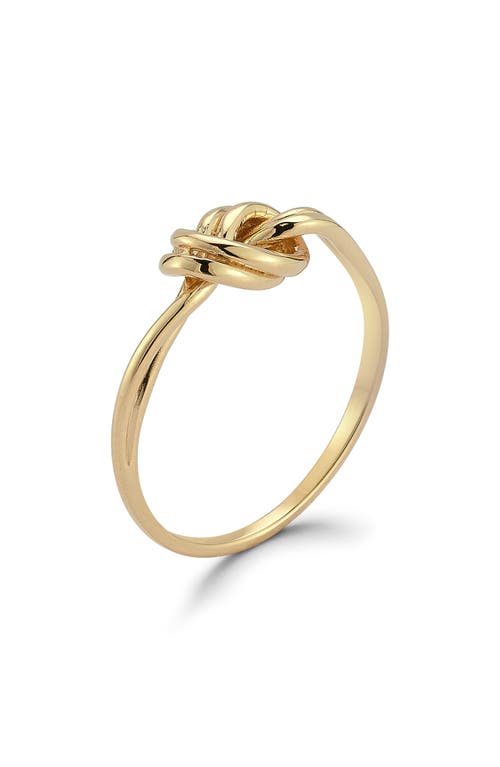 Ember Fine Jewelry 14k Yellow Gold Knot Ring In Gold