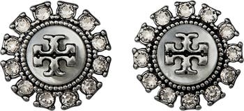 Tory burch kira crystal drop earrings Outlet