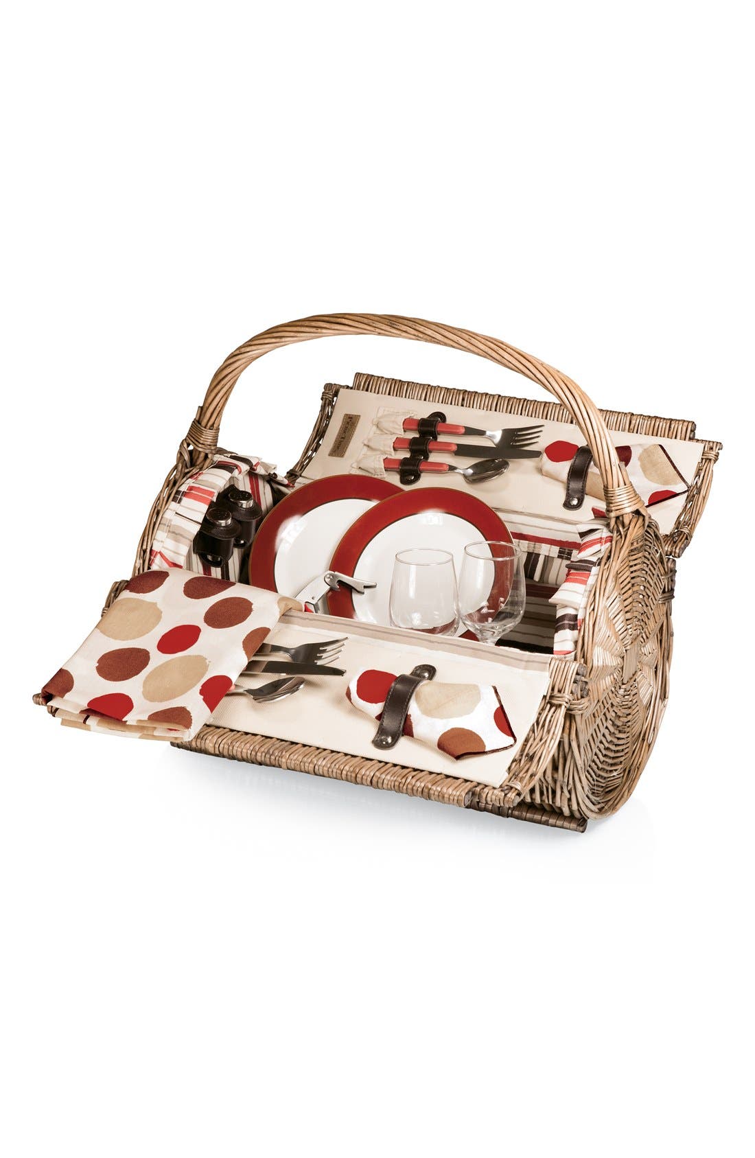 Picnic Time 'Barrell' Wicker Picnic Basket Nordstrom