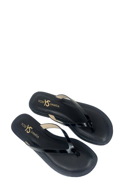 Yosi Samra River Flip Flop In Black