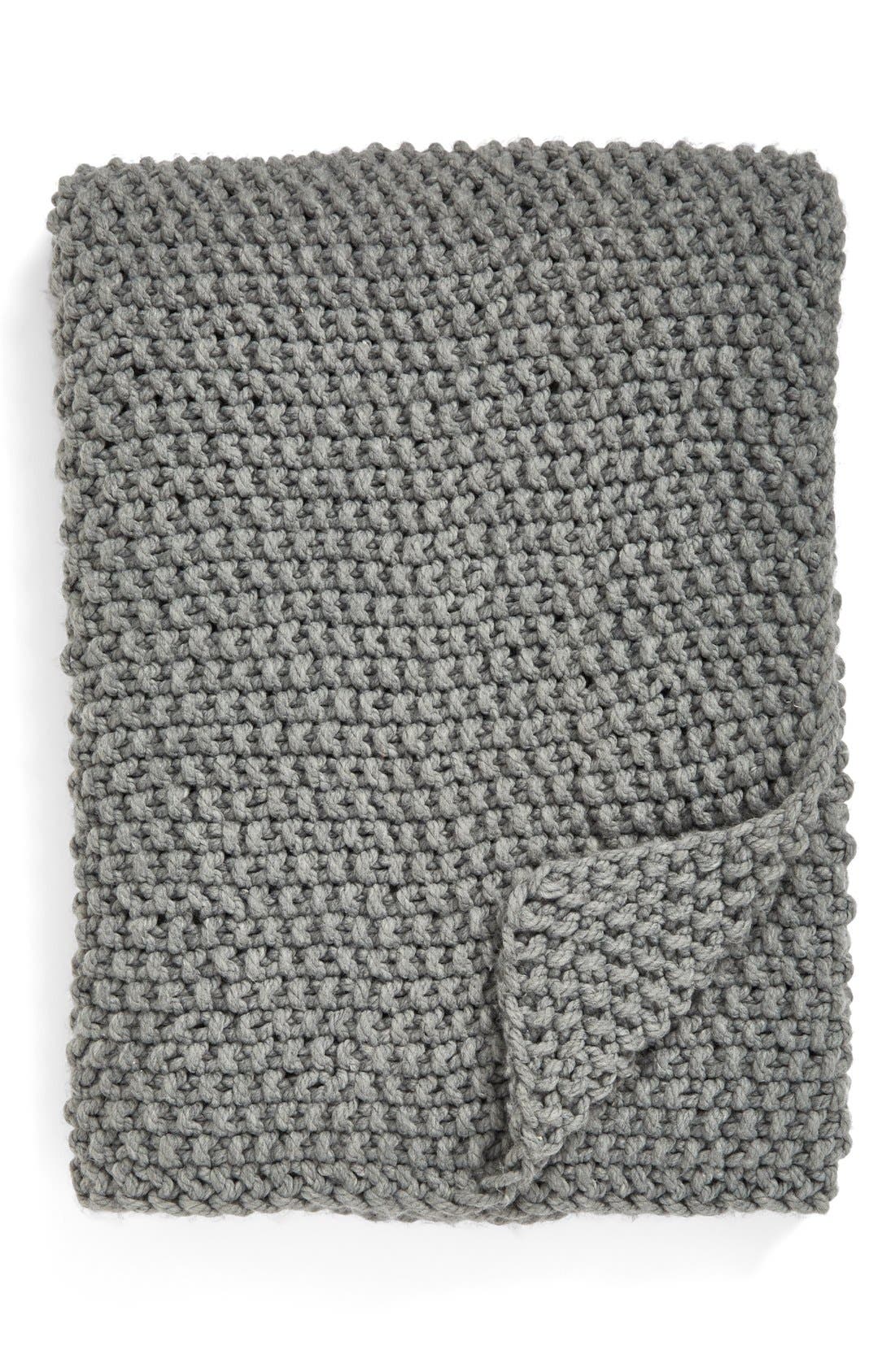 Nordstrom at Home Chunky Stitch Throw Blanket Nordstrom