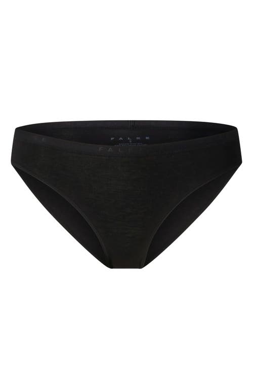 Falke Daily Climate Control Slip Briefs In Black