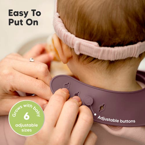 Keababies Prep Silicone Bibs In Rocky