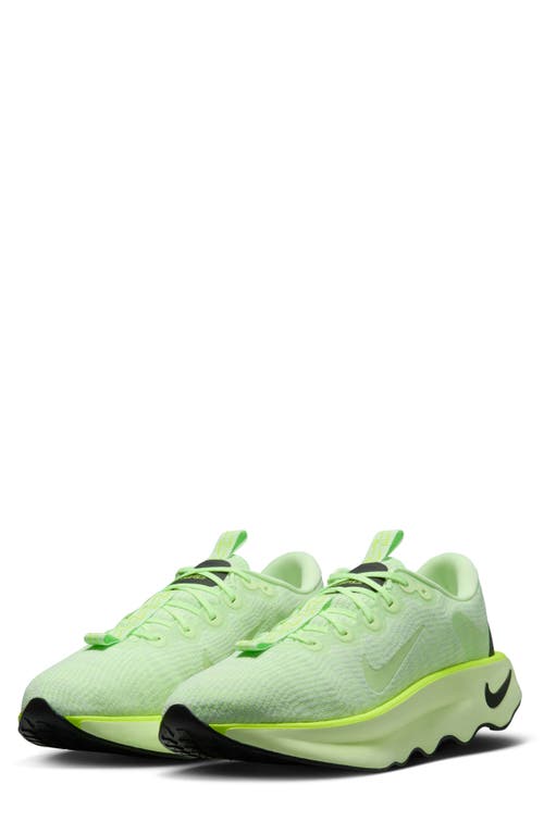 Nike Motiva Walking Sneaker In Barely Volt/volt Tint/black