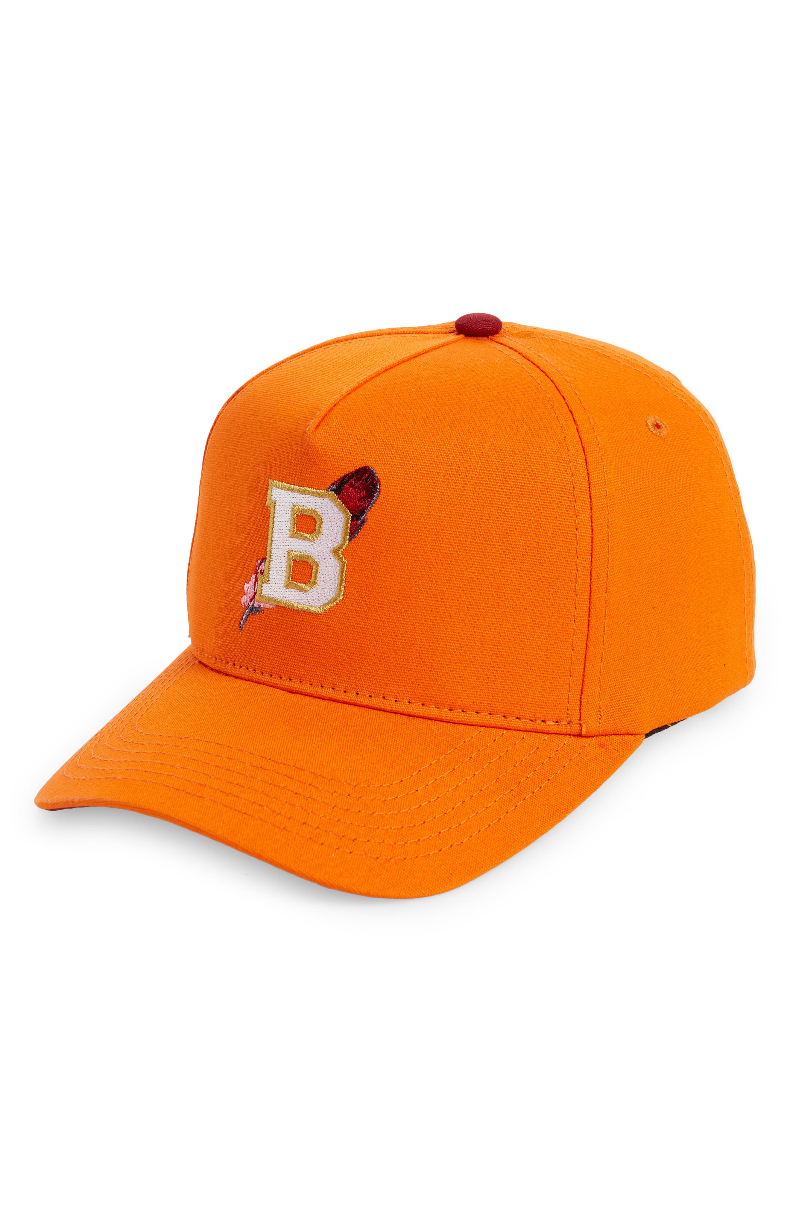 orange mens hat