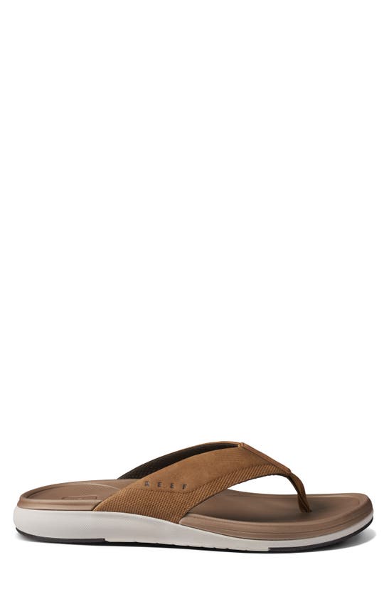 Shop Reef Cushion Norte Water Friendly Flip Flop In Tan