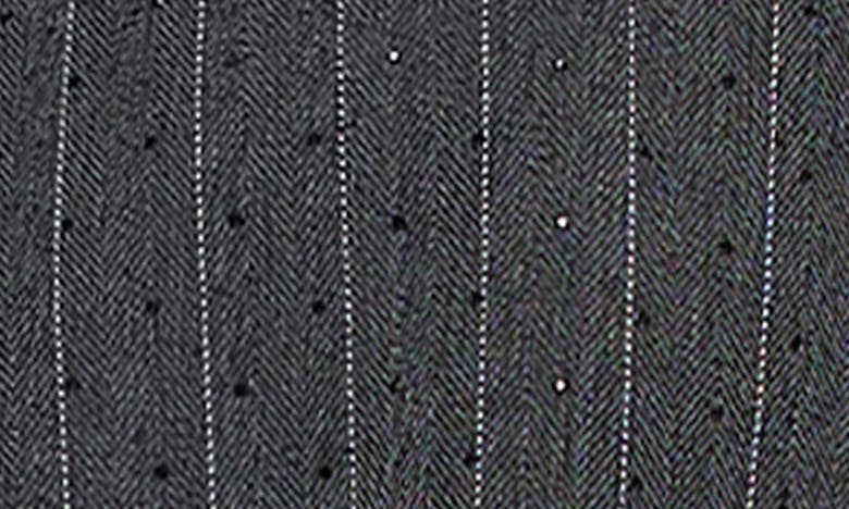 RIVER ISLAND RIVER ISLAND HEAT SEAL PINSTRIPE BOMBER JACKET