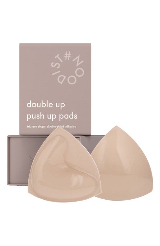 Shop Nood Double Up Triangle Push-up Pads In No.3 Buff