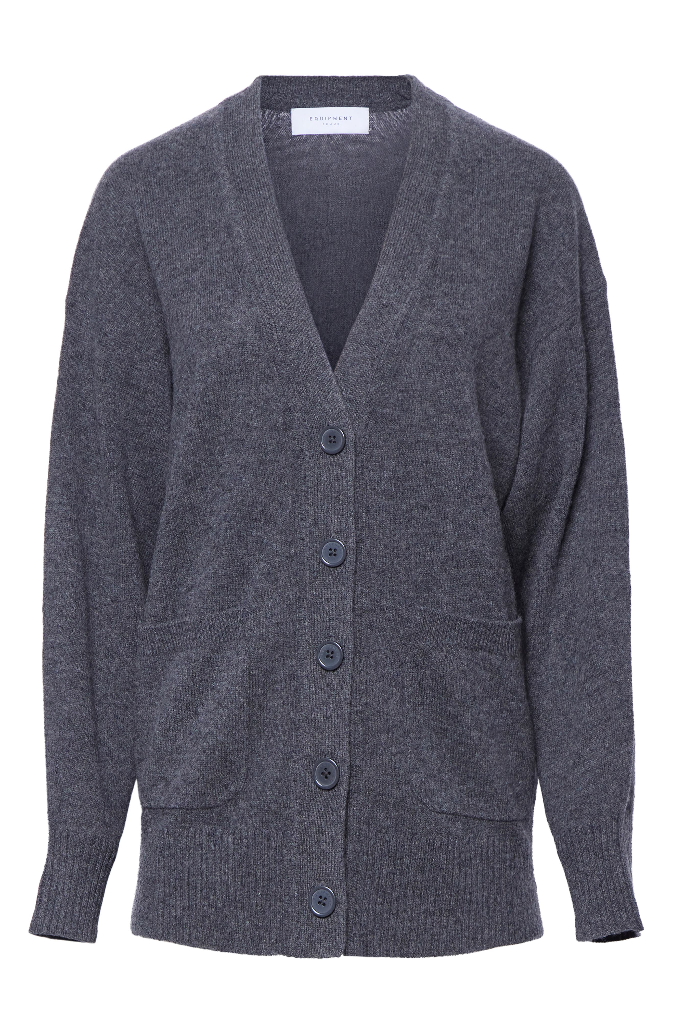 Equipment Clemence V neck cashmere cardigan Smart Closet