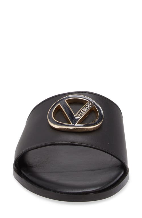 Valentino By Mario Valentino Bugola Slide Sandal In Black