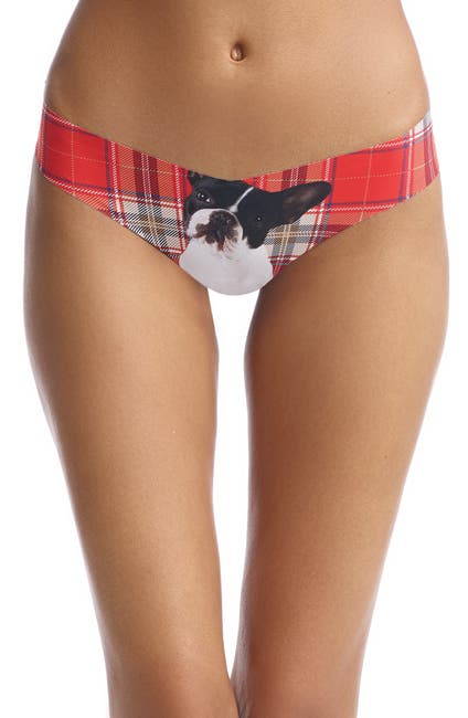 Image of Commando Print Thong
