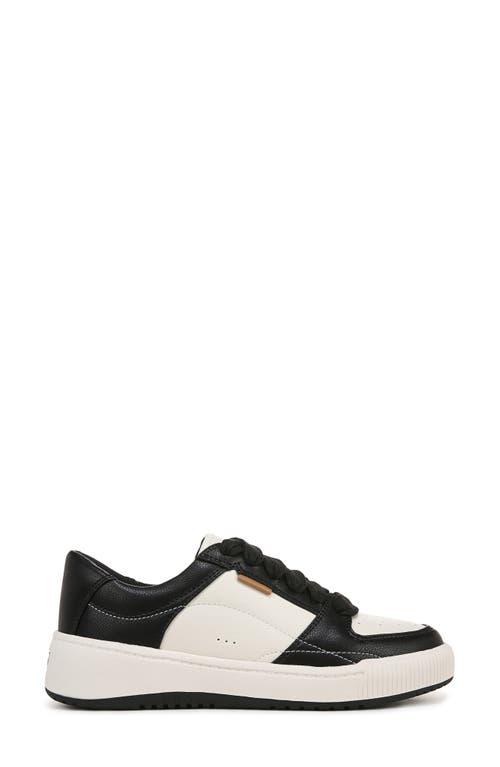 Shop Dr. Scholl's Ollie Sneaker In Black/white