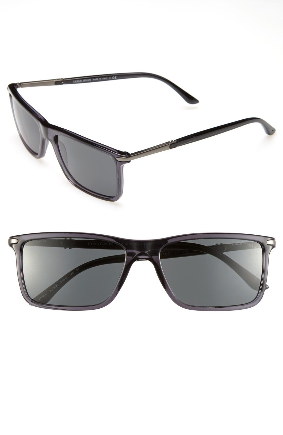 Armani 55mm Sunglasses Nordstrom