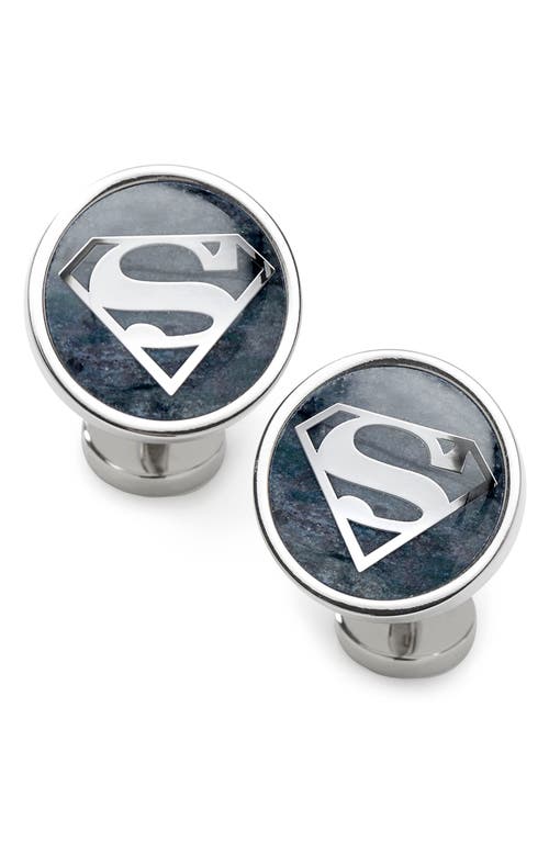 Cufflinks, Inc. Superman Cuff Links in Silver 