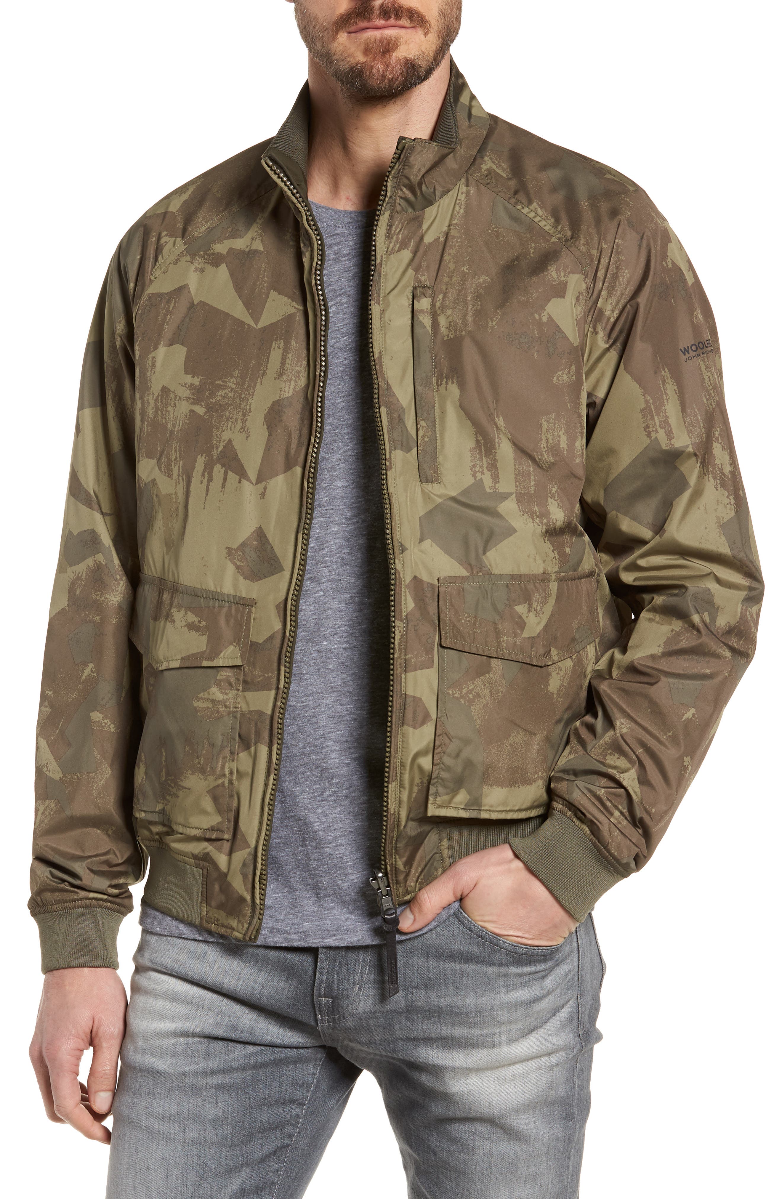 woolrich shore bomber