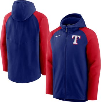 Men's Texas Rangers Nike Royal Tri Code Diamond Long Sleeve T-Shirt